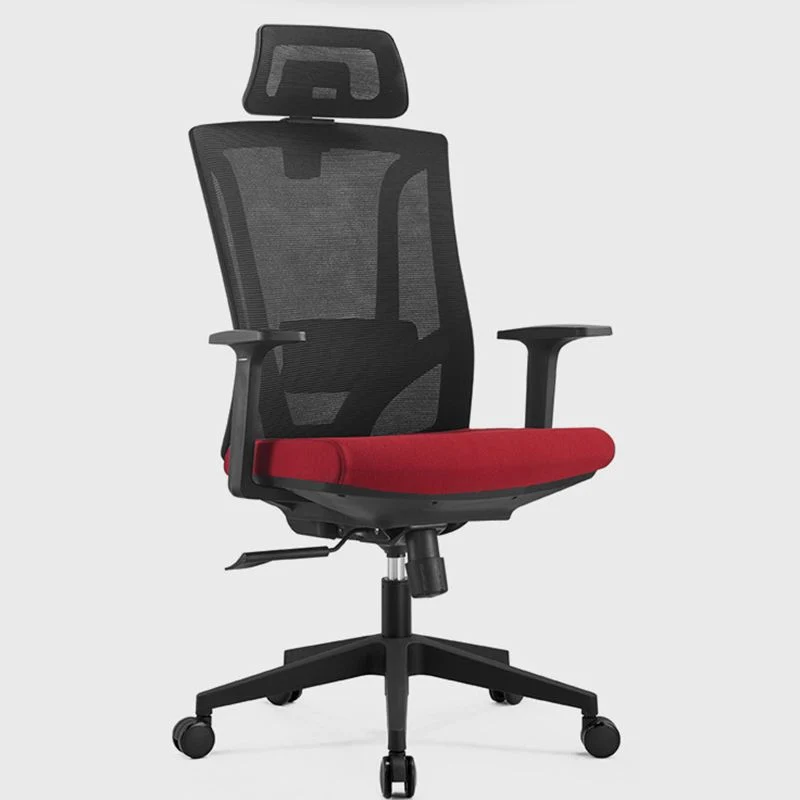 Chaise de bureau contemporaine à dossier haut, chaise ergonomique réglable Clearhalo