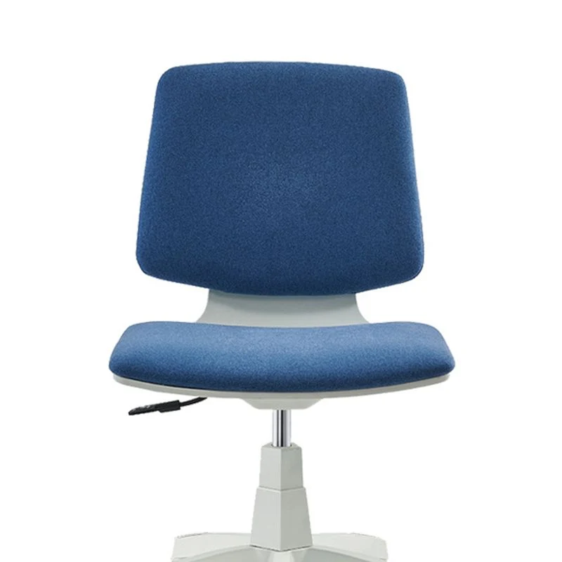 Chaise de bureau contemporaine à dossier moyen, chaise de conférence pivotante avec roulettes Clearhalo