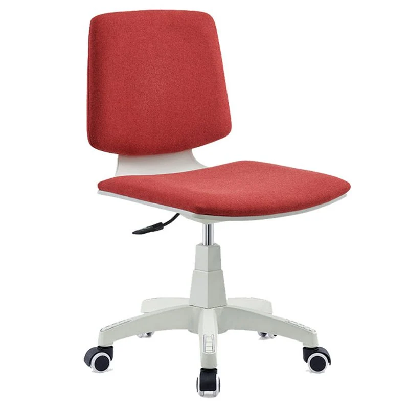 Chaise de bureau contemporaine à dossier moyen, chaise de conférence pivotante avec roulettes Clearhalo