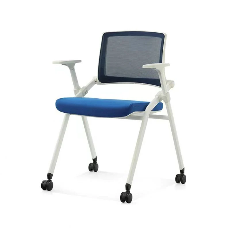 Chaise de bureau contemporaine en maille pivotante à dossier bas, chaise de conférence Clearhalo