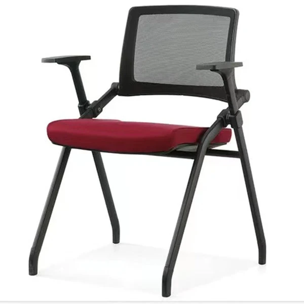 Chaise de bureau contemporaine en maille pivotante à dossier bas, chaise de conférence Clearhalo