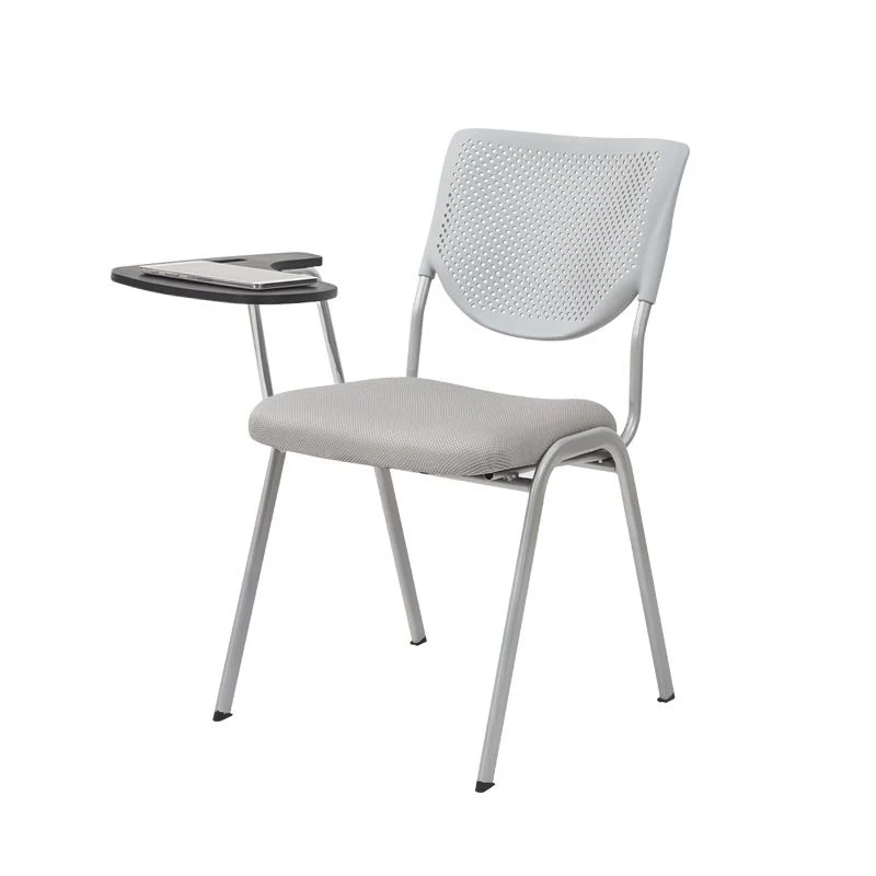 Chaise de bureau contemporaine en microfibre pour conférence à dossier moyen Clearhalo