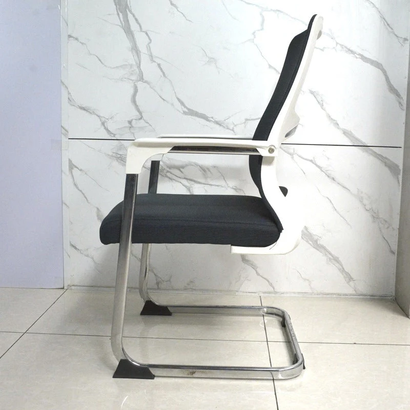 22" chaise de bureau contemporaine de W respirante AirGrid chaise de bureau à bras fixes Clearhalo