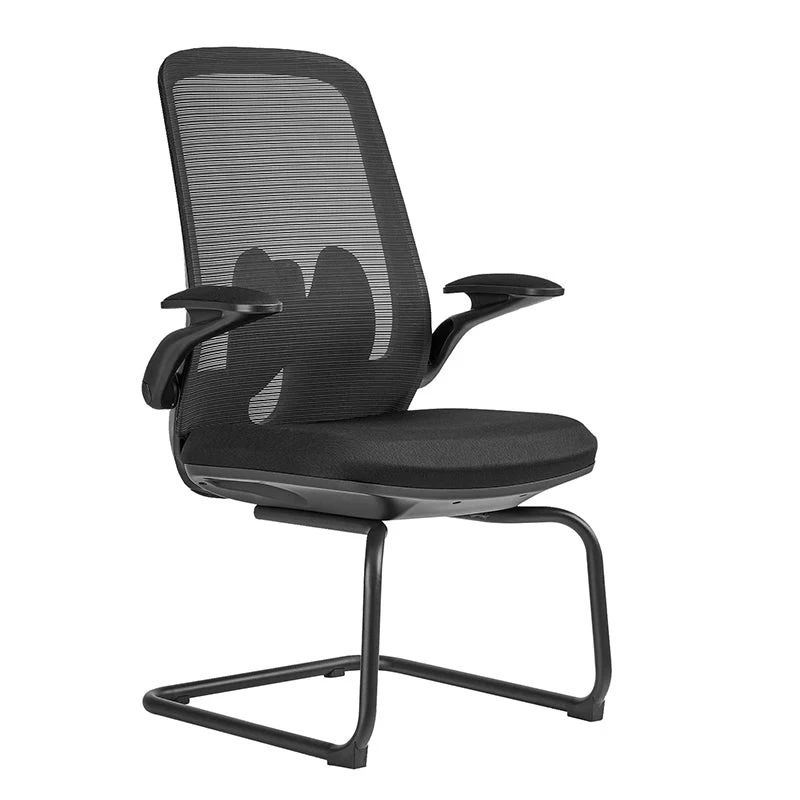 Chaise de bureau démontable moderne de bras aucune chaise de bureau ergonomique pénible Clearhalo