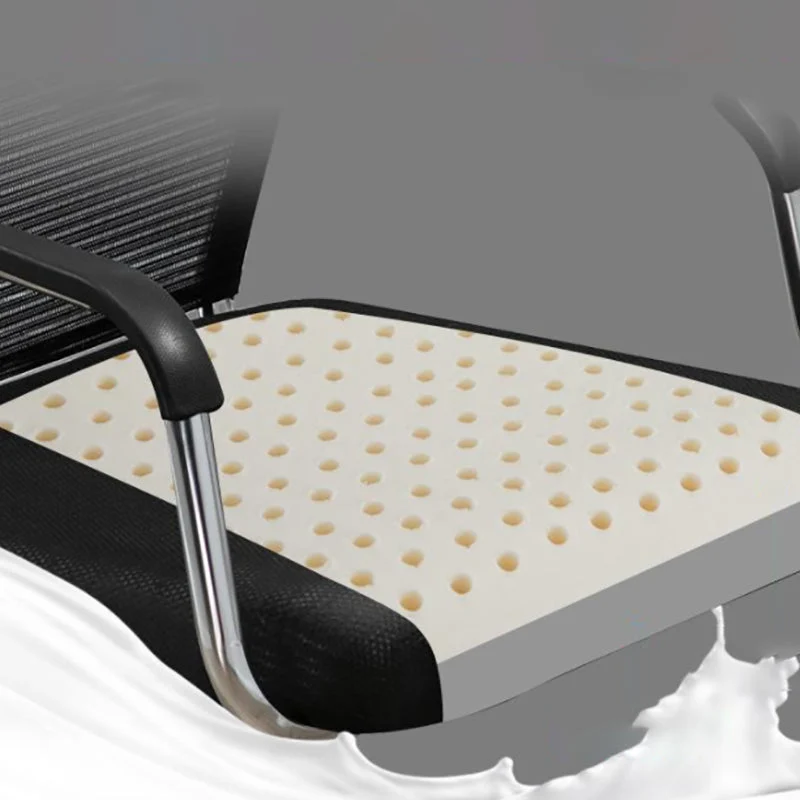Chaise de bureau à dossier moyen, à accoudoirs fixes, à hauteur réglable, avec roulettes Clearhalo