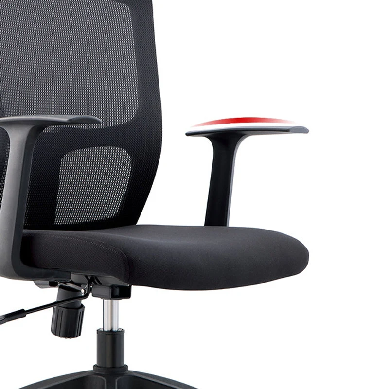 Chaise de bureau à dossier moyen AirGrid respirant avec accoudoir Clearhalo