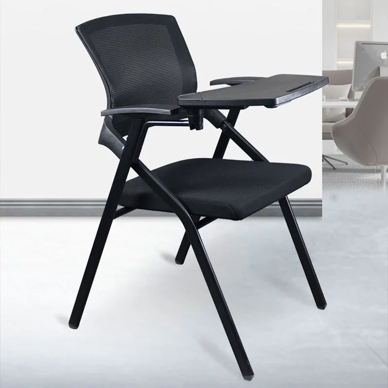 Chaise de bureau ergonomique contemporaine de chaise de conférence de dossier de mi de maille Clearhalo