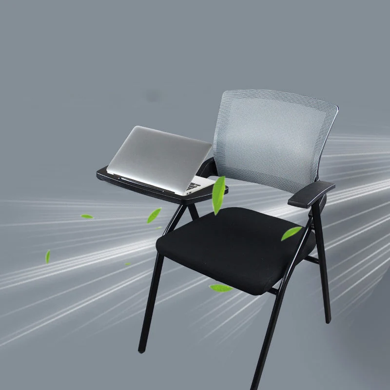 Chaise de bureau ergonomique contemporaine de chaise de conférence de dossier de mi de maille Clearhalo