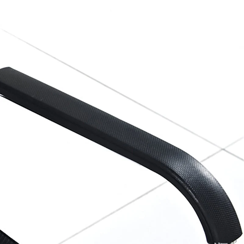 Chaise de bureau ergonomique à dossier moyen, chaise de bureau contemporaine sans roulettes Clearhalo