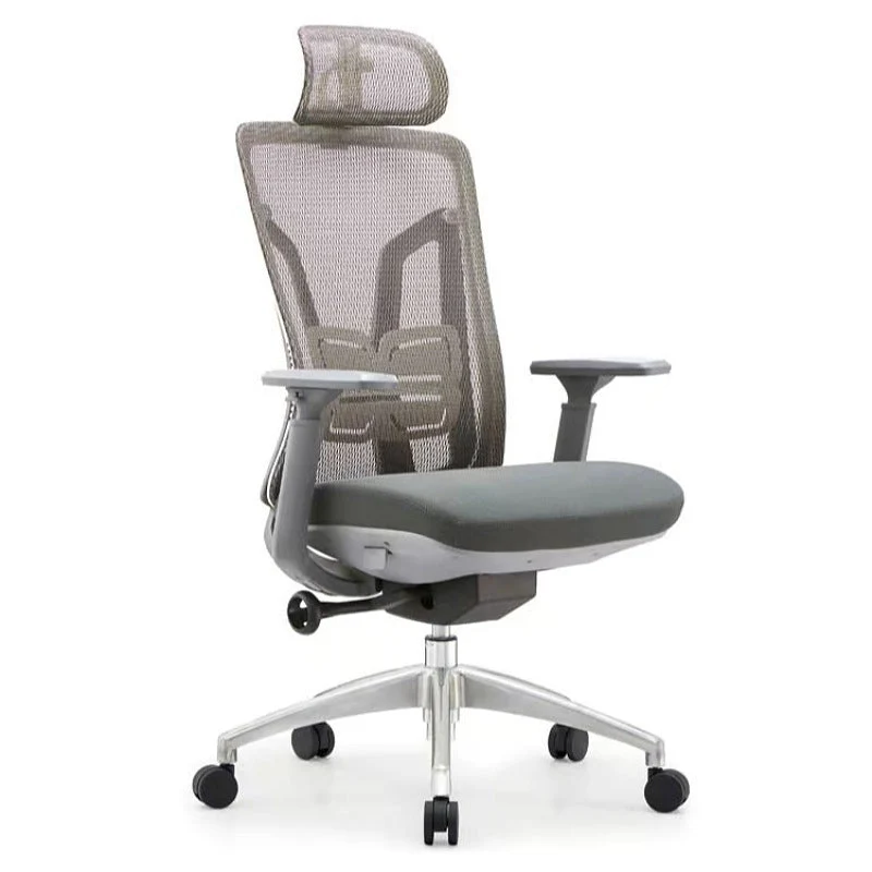 Chaise de bureau ergonomique en maille réglable, chaise pivotante à bras réglables Clearhalo