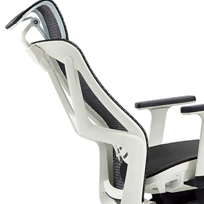 Chaise de bureau ergonomique en maille réglable, chaise pivotante à bras réglables Clearhalo
