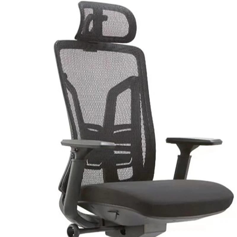 Chaise de bureau ergonomique en maille réglable, chaise pivotante à bras réglables Clearhalo