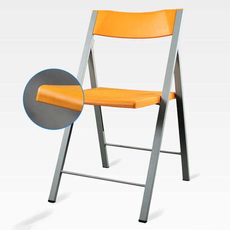 Chaise de bureau ergonomique en métal, chaise de conférence moderne de hauteur de 30,54 pouces Clearhalo