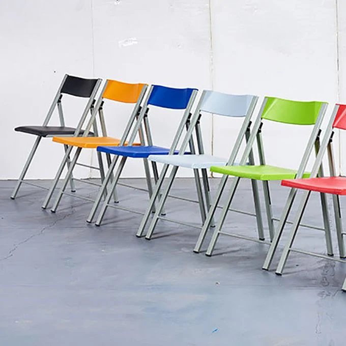 Chaise de bureau ergonomique en métal, chaise de conférence moderne de hauteur de 30,54 pouces Clearhalo