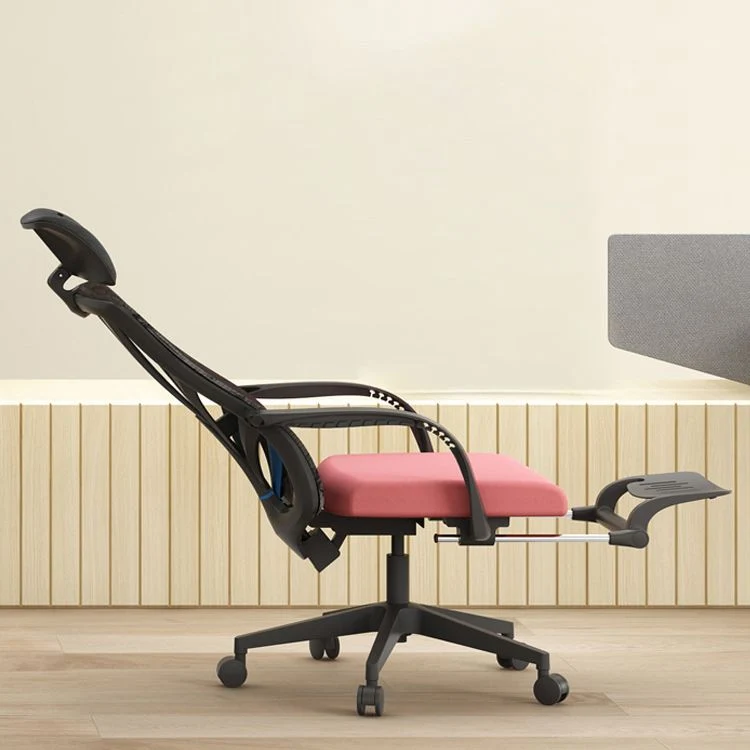 Chaise de bureau exécutive à dossier haut, chaise de bureau moderne avec pivot Clearhalo
