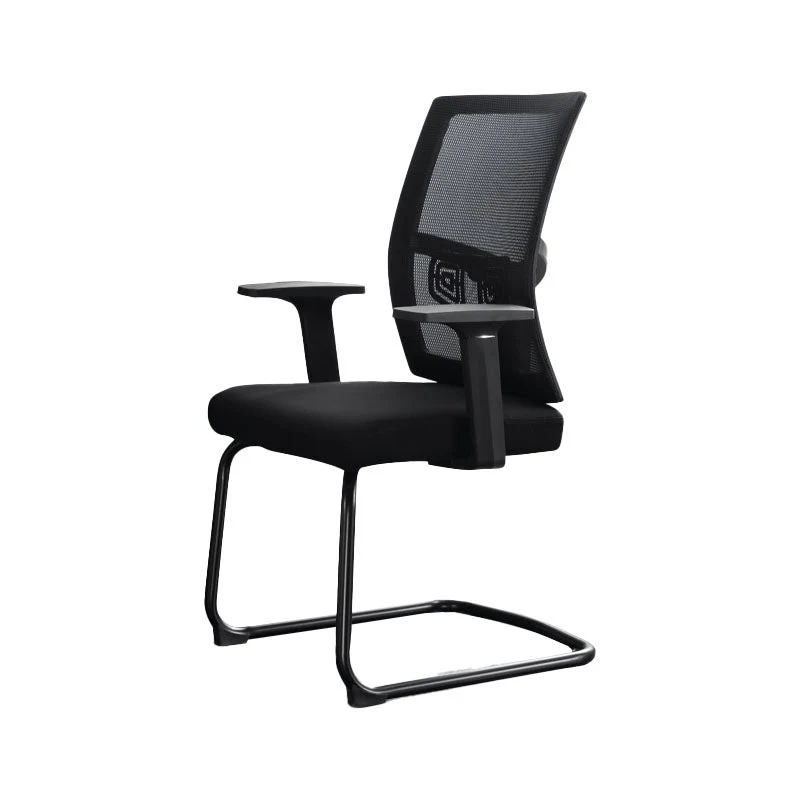 La chaise de bureau fixe moderne de bras aucune roue n' tapissé aucune chaise de bureau pénible Clearhalo