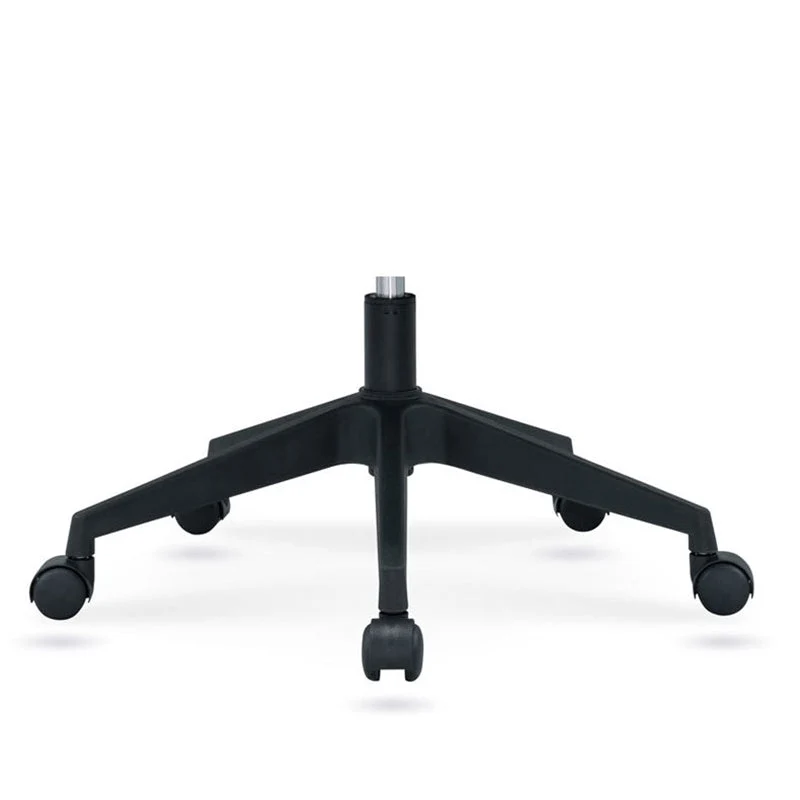 Chaise de bureau à glissière moderne, hauteur de siège réglable, bras fixes, chaise de bureau Clearhalo