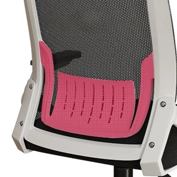 Chaise de bureau en maille, chaise de bureau ergonomique moderne avec roulettes pour le bureau Clearhalo