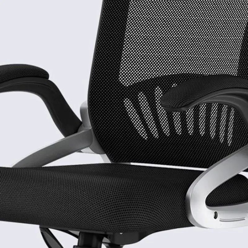 Chaise de bureau en maille, chaise de travail moderne à hauteur réglable avec roulettes Clearhalo