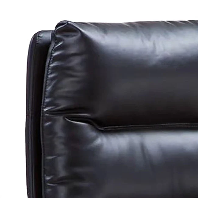 Chaise de bureau moderne avec accoudoirs rembourrés, sans détresse, avec roulettes Clearhalo