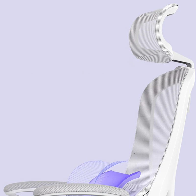 Chaise de bureau moderne avec bras amovibles, chaise ergonomique sans détresse avec roulettes Clearhalo