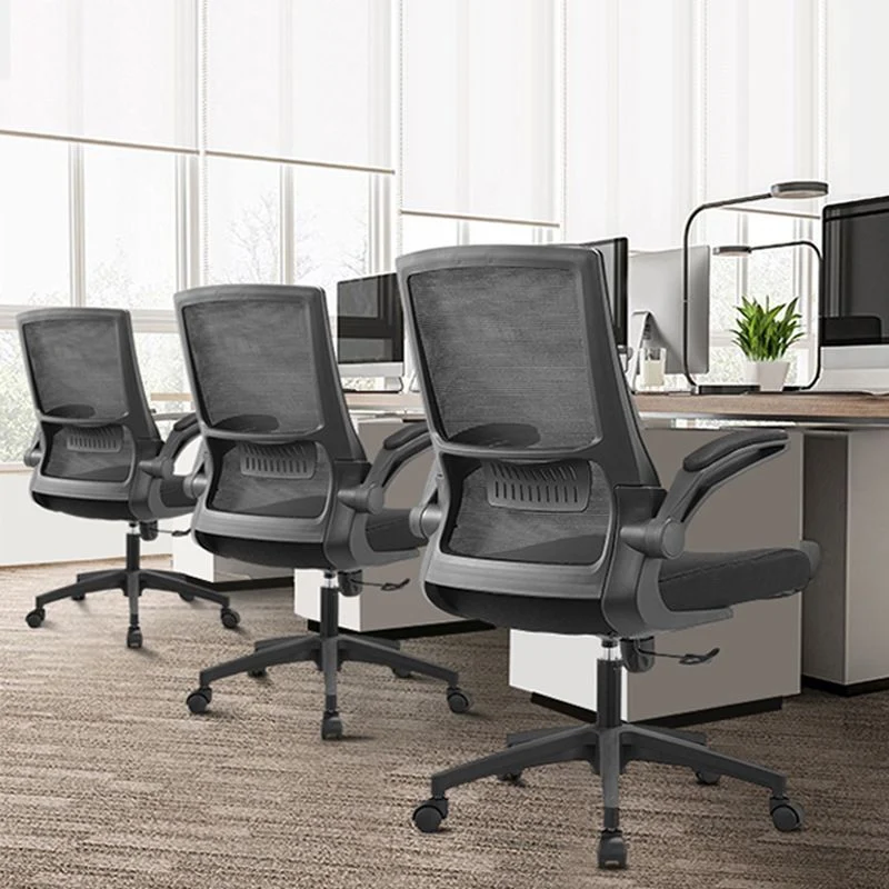 Chaise de bureau moderne avec bras amovibles, chaise ergonomique sans détresse avec AirGrid respirant Clearhalo