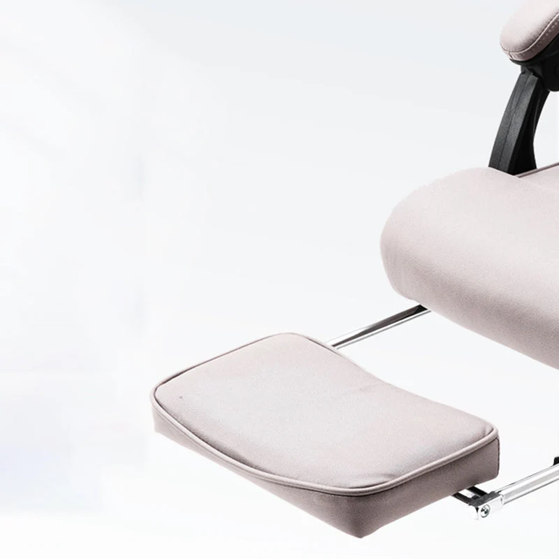 Chaise de bureau moderne avec bras rembourrés, chaise de bureau ergonomique sans détresse avec roulettes Clearhalo