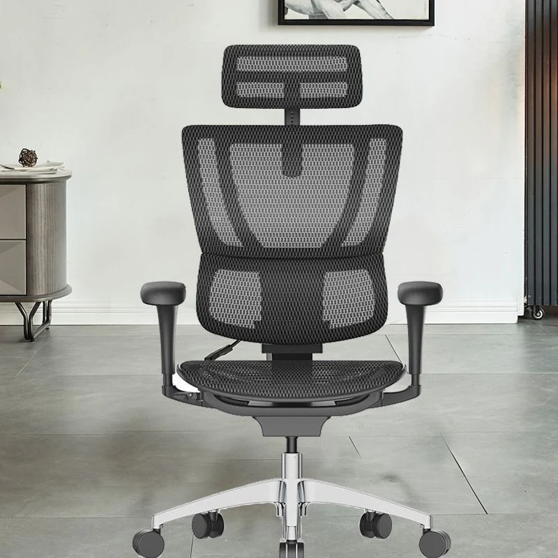 Chaise de bureau moderne, bras amovibles, hauteur de siège réglable Clearhalo