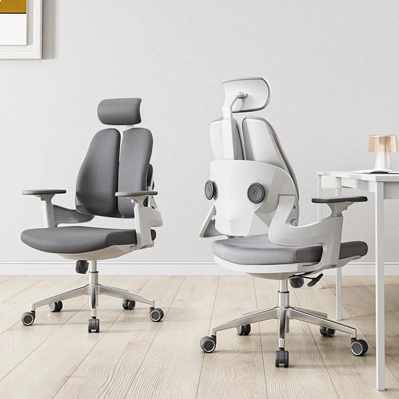Chaise de bureau moderne à bras amovibles, siège réglable en hauteur, avec roulettes Clearhalo