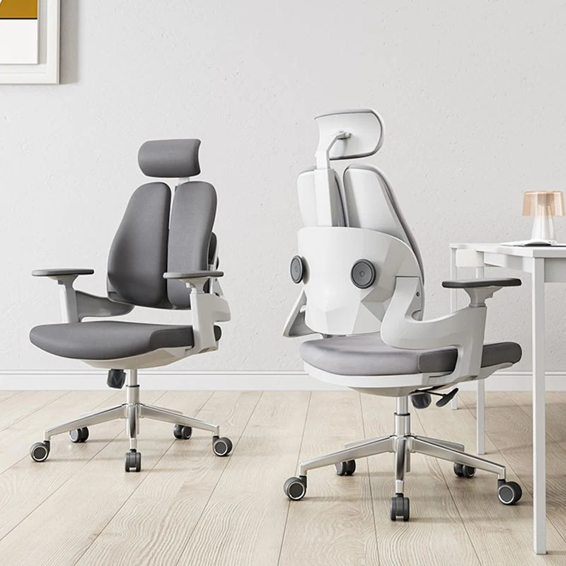 Chaise de bureau moderne à bras amovibles, siège réglable en hauteur, avec roulettes Clearhalo