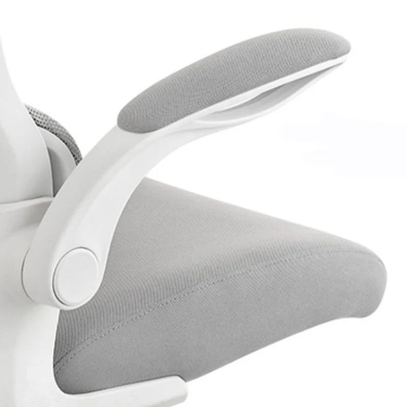 Chaise de bureau moderne, bras rembourrés, mécanisme d'inclinaison, chaise ergonomique sans détresse, avec roulettes Clear...