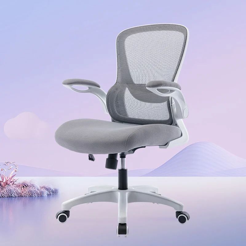Chaise de bureau moderne, bras rembourrés, mécanisme d'inclinaison, chaise ergonomique sans détresse, avec roulettes Clear...