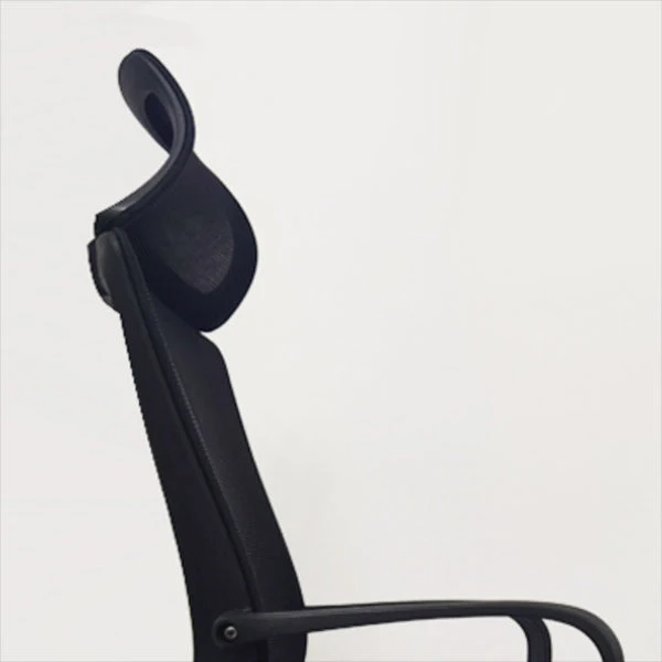 Chaise de bureau moderne, chaise de travail à bras fixes avec roulettes pour le bureau Clearhalo