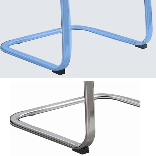 Chaise de bureau moderne en cuir à dossier haut avec accoudoirs inclus, noir/marron Clearhalo