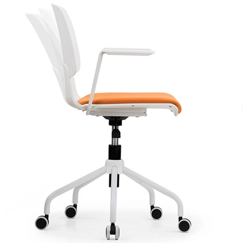 La chaise de bureau moderne des bras fixes tapissés sans chaise pénible Clearhalo