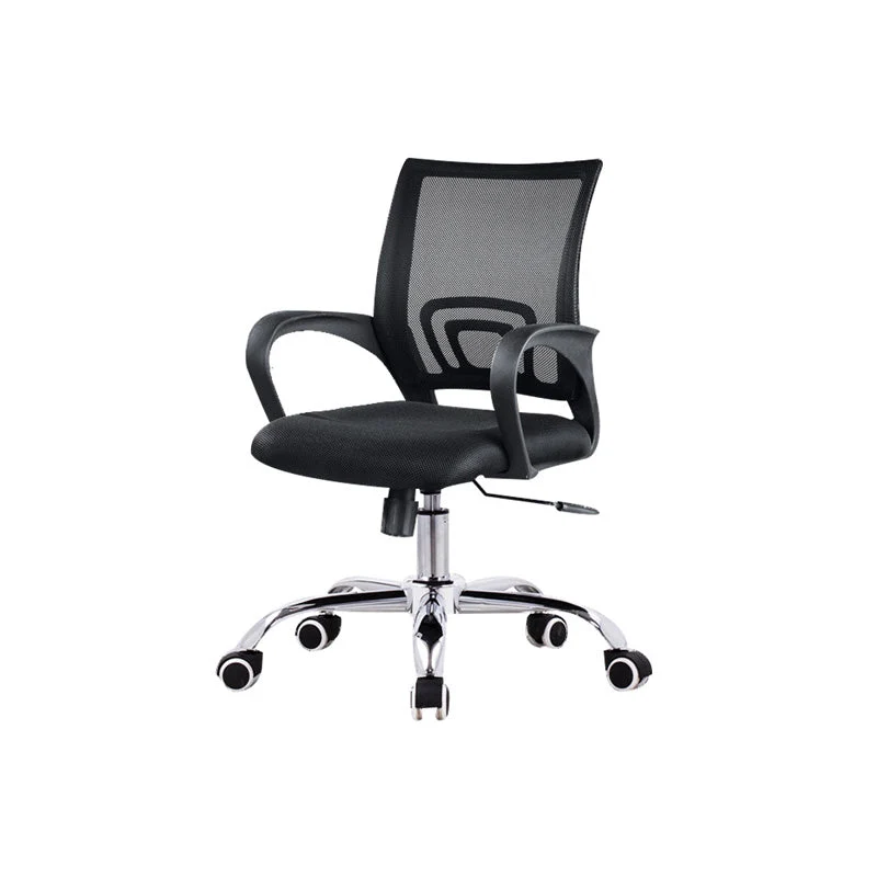 Chaise de bureau moderne à dossier moyen, chaise de bureau ergonomique en maille pour tâches informatiques Clearhalo