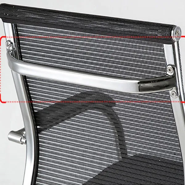 La chaise de bureau moderne fixé des bras aucune roue n' tapissé aucune chaise de bureau pénible Clearhalo