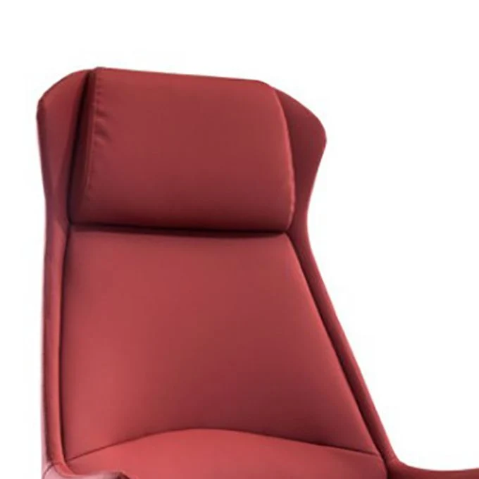 Chaise de bureau moderne, hauteur d'assise réglable, sans détresse, avec roulettes Clearhalo