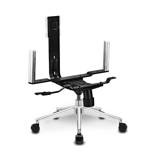 Chaise de bureau moderne à hauteur de siège réglable avec roulettes Clearhalo