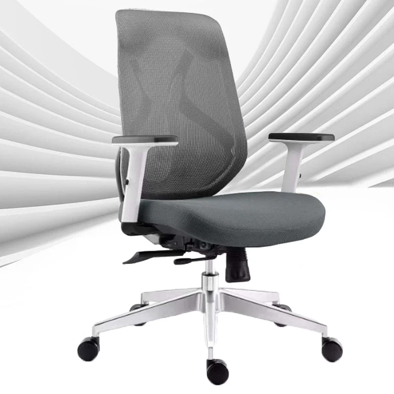 Chaise de bureau moderne en maille, chaise de bureau pivotante à dossier haut avec roulettes Clearhalo