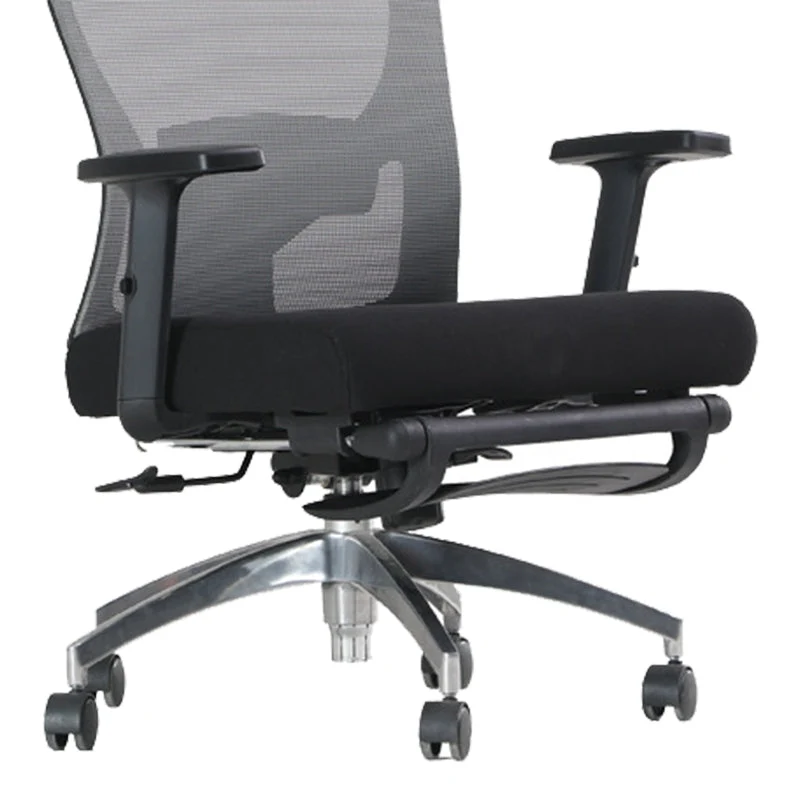 Chaise de bureau moderne en maille, chaise de conférence pivotante, à dossier haut, avec roulettes Clearhalo