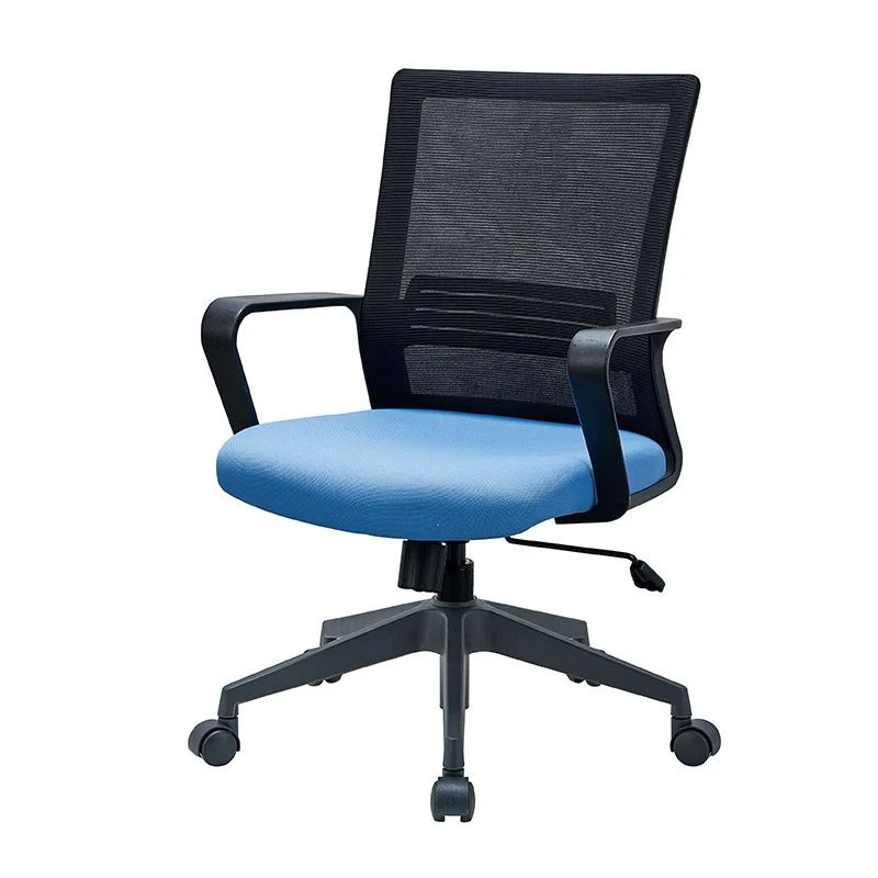 Chaise de bureau moderne en maille, chaise d'ordinateur à bras fixe Clearhalo
