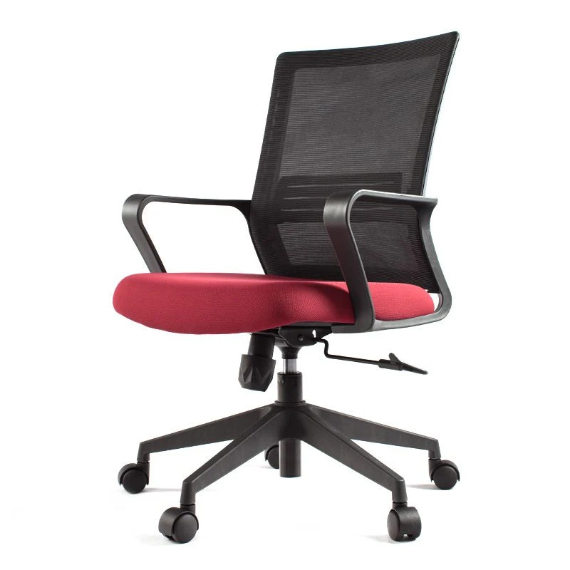 Chaise de bureau moderne en maille, chaise d'ordinateur à bras fixe Clearhalo