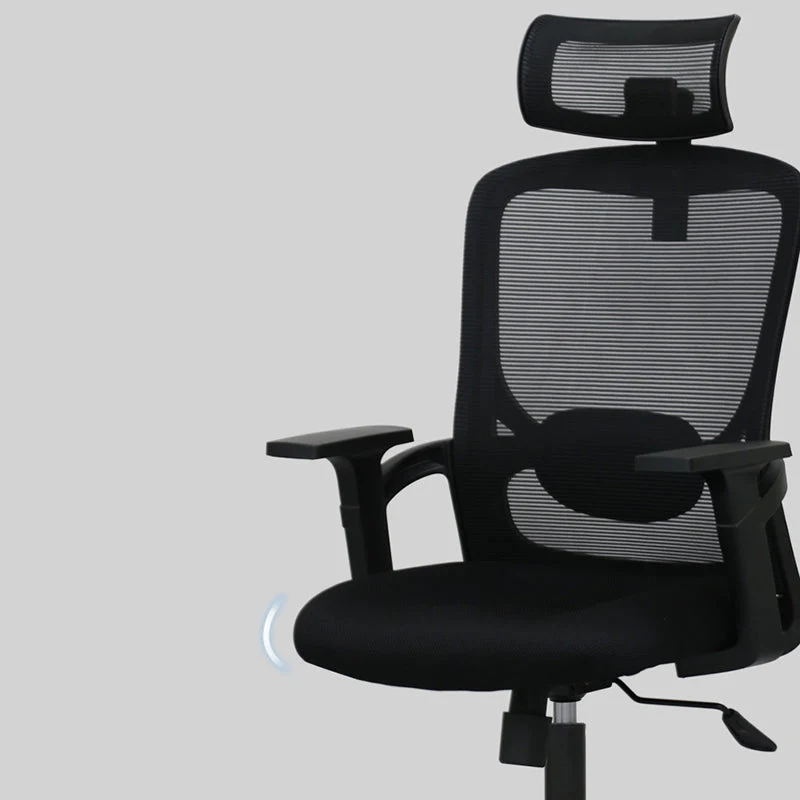 Chaise de bureau moderne en maille, chaise d'ordinateur à bras réglable, chaise de bureau Clearhalo