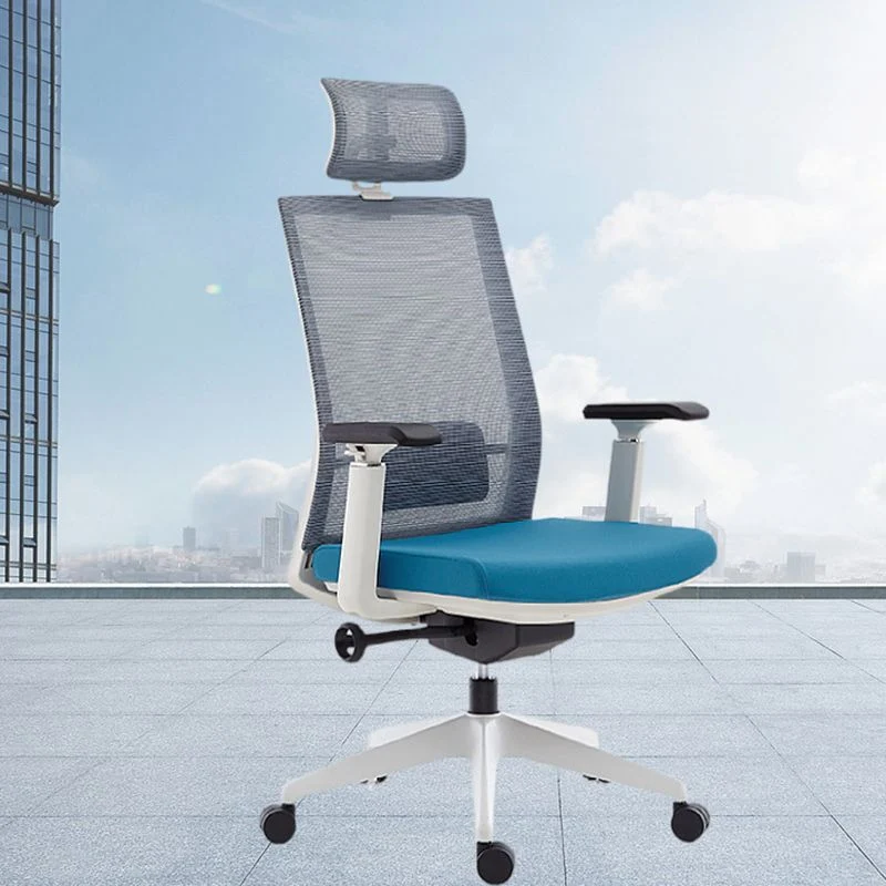 Chaise de bureau moderne en maille, chaise d'ordinateur à dossier haut pour le bureau Clearhalo