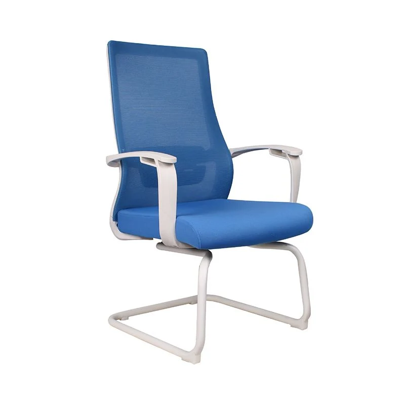 Chaise de bureau moderne en maille, chaise d'ordinateur à dossier haut avec roulettes/sans roulettes Clearhalo