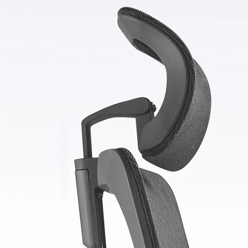 Chaise de bureau moderne en maille, chaise d'ordinateur avec oreiller, chaise à dossier haut avec roulettes Clearhalo