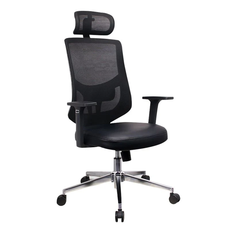 Chaise de bureau moderne en maille, chaise d'ordinateur à dossier haut avec roulettes Clearhalo