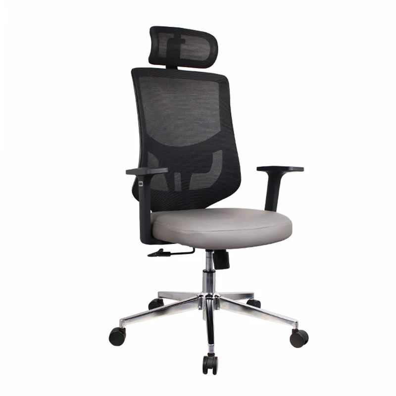 Chaise de bureau moderne en maille, chaise d'ordinateur à dossier haut avec roulettes Clearhalo