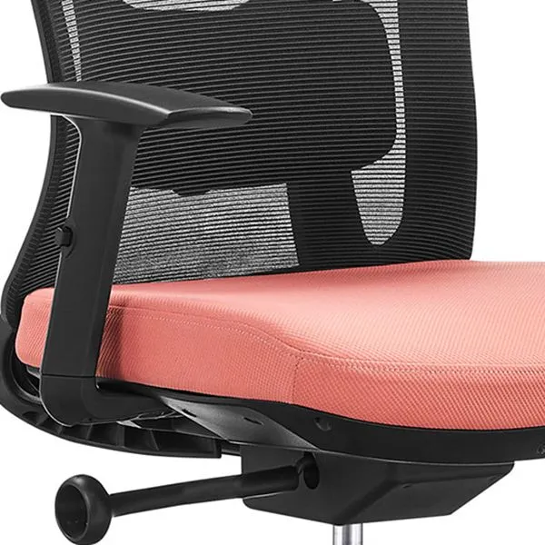 Chaise de bureau moderne pivotante à dossier haut avec roulettes chaise de bureau ergonomique Clearhalo